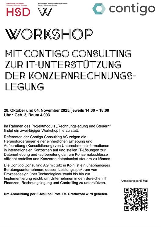 Plakat Workshop Contigo WiSe 25 Grathwohl